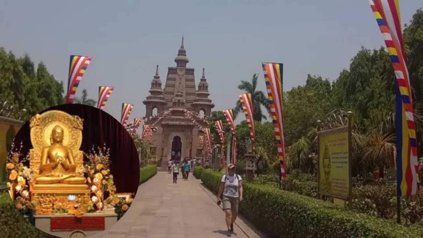 वाराणसी में होगा बुद्ध अस्थि कलश का दर्शन, धम्‍मयात्रा में  विदेशी अनुयायी भी रहेंगे शामिल