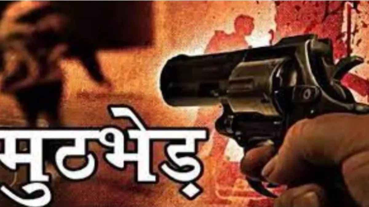 पुलिस और गौ तस्‍कर के बीच मुठभेड़, आरोपी के पैर में लगी गोली