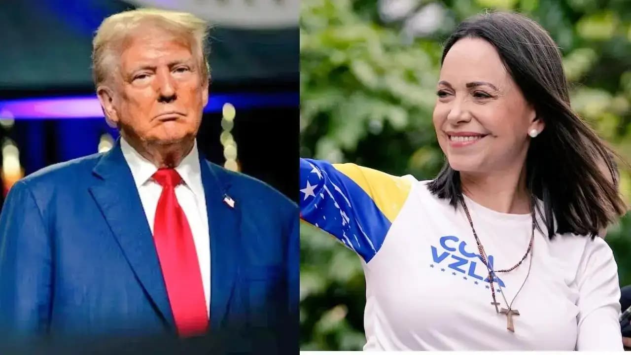 नोबेल पुरस्कार से सम्मानित मारिया कोरिना, सदमें में डोनाल्ड ट्रंप