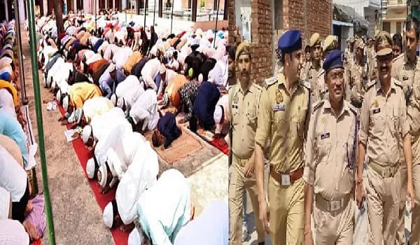 अलविदा जुमे की नमाज को लेकर पुलिस अलर्ट, शुरू हुई ड्रोन से निगरानी
