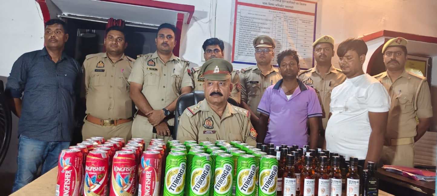 सिगरा पुलिस की कार्रवाई: मॉडल शॉप बंद होने के बाद ओवररेट पर शराब बेचने वाले दो गिरफ्तार...