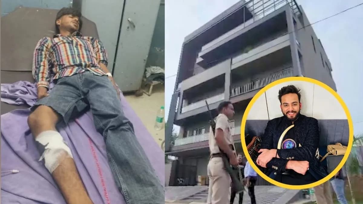 यूट्यूबर एल्विश यादव के घर फायरिंग करने वाला शूटर एनकाउंटर में जख्मी 