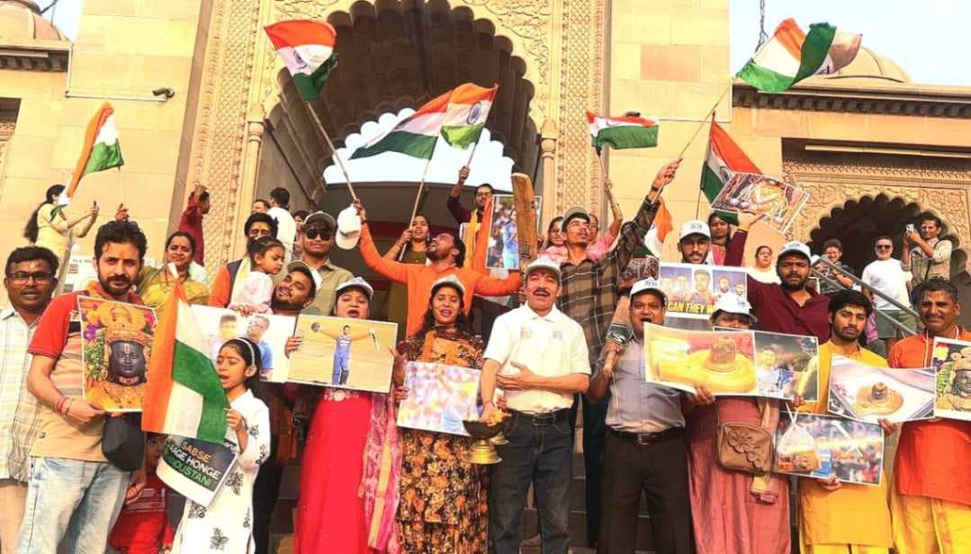 टी20 फाइनल: भारतीय टीम के वर्ल्‍डकप फतह के लिए गंगा पूजन, जीत के लिए की कामना