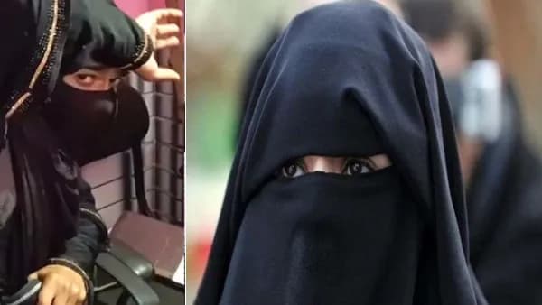 मुस्लिम युवक संग भागने की फिराक में बुर्के में हिंदू युवती, शक होने पर पुलिस ने पकड़ा 