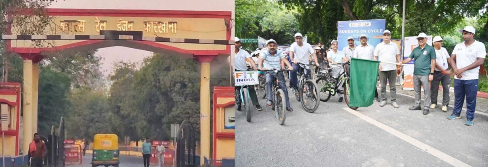 "फिटनेस का डोज - आधा घंटा रोज", बरेका में 'संडे ऑन साइकिल' का चला अभियान 