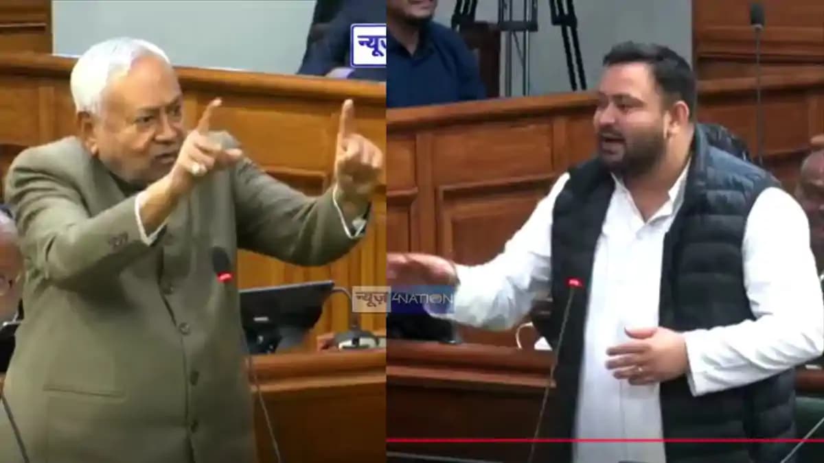 नीतीश बोले- तेजस्वी 'तुम बच्चा न है जी, चुपचाप बैठो न...'