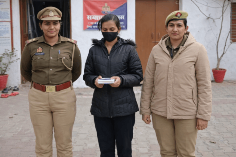 क्रेडिट कार्ड उड़ाकर की खरीदारी, महिला टप्‍पेबाज गिरफ्तार