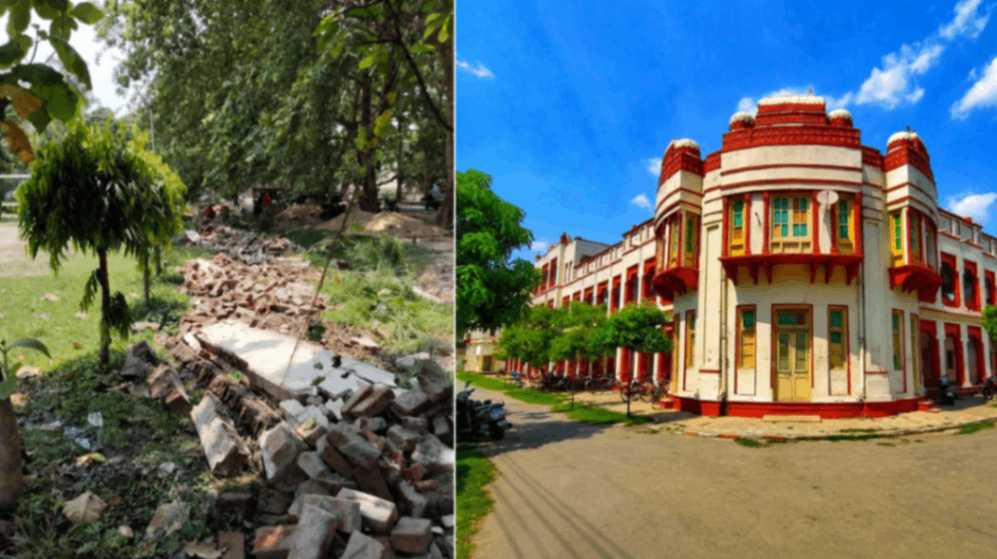 बीएचयू के बिरला छात्रावास में प्रस्तावित बाउंड्री निर्माण का विरोध, छात्रों ने विरासत और स्वरूप बनाए रखने की उठाई मांग...