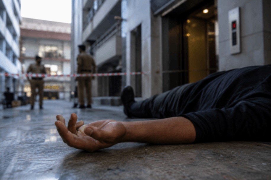 गंभीर बीमारी से परेशान होकर दी थी जान, विनायक प्‍लाजा की दूसरी मंजिल पर मिला था शव