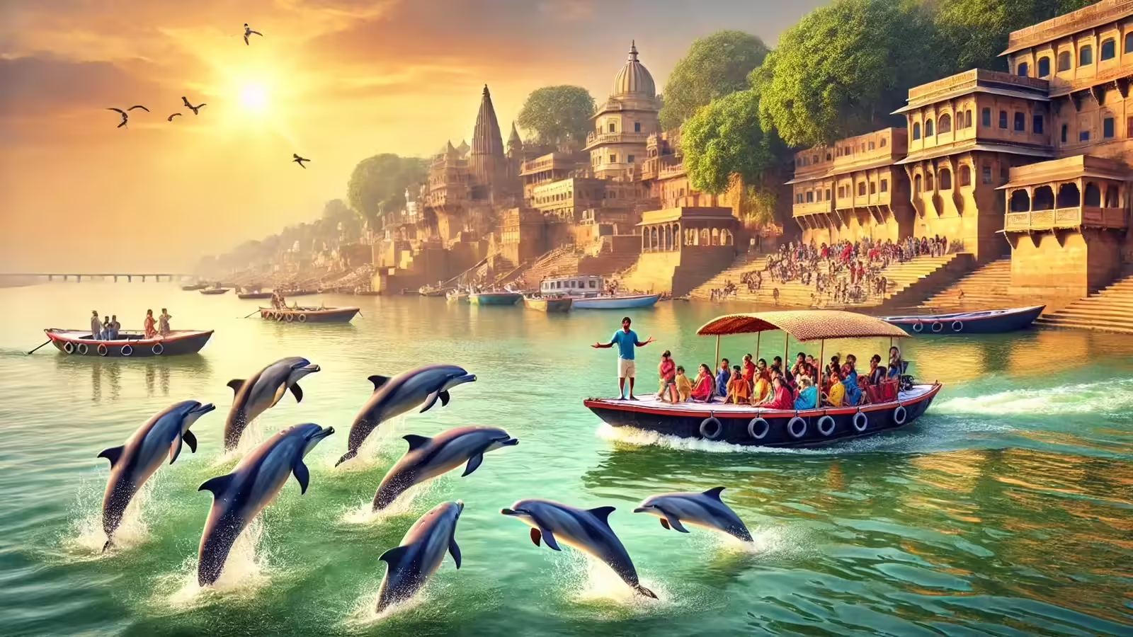 गंगा डॉल्फिन संरक्षण के लिए नियुक्त होंगे "डॉल्फिन मित्र", वाराणसी और गाजीपुर चुने गए
