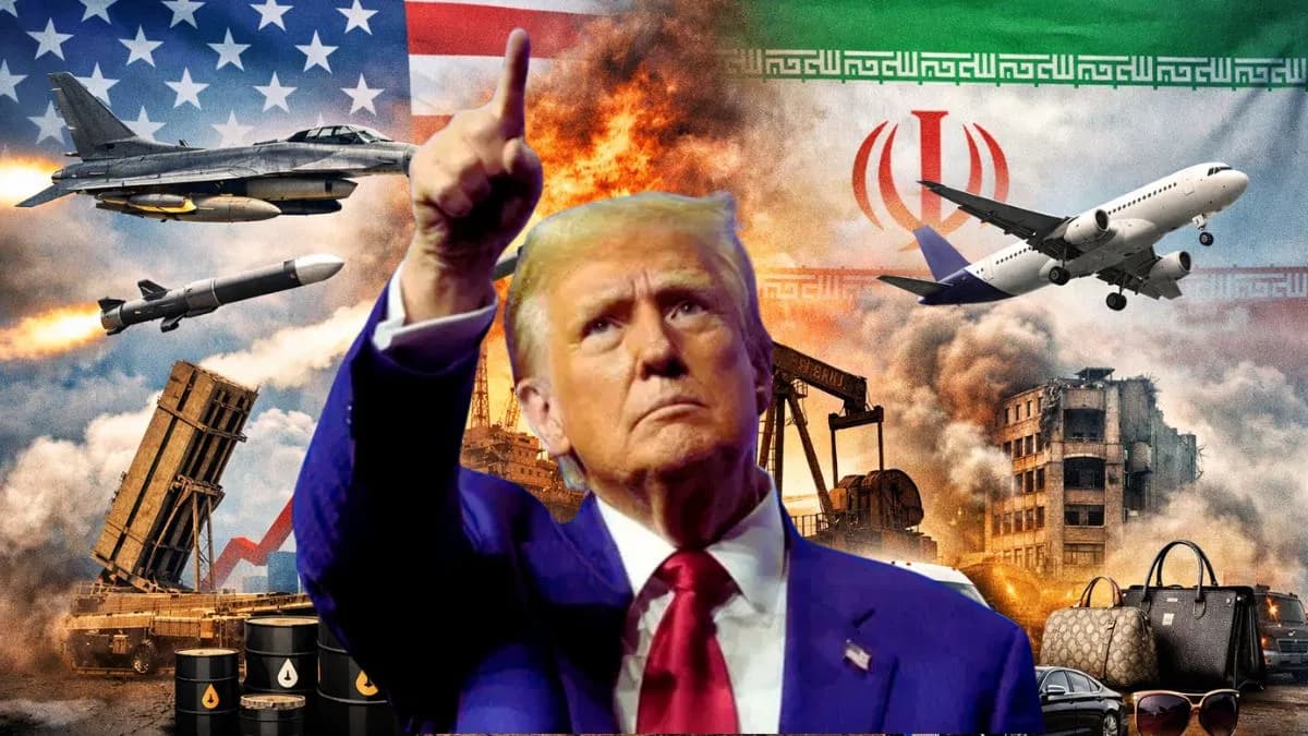 डोनाल्ड ट्रंप ने कहा- तेल की सप्लाई रुकने पर ईरान की तबाही तय, फिर करेंगे हमला 