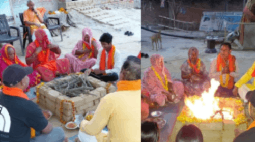 वाराणसी में 11 लोगों की घर वापसी, वैदिक अनुष्ठान के साथ अपनाया सनातन धर्म