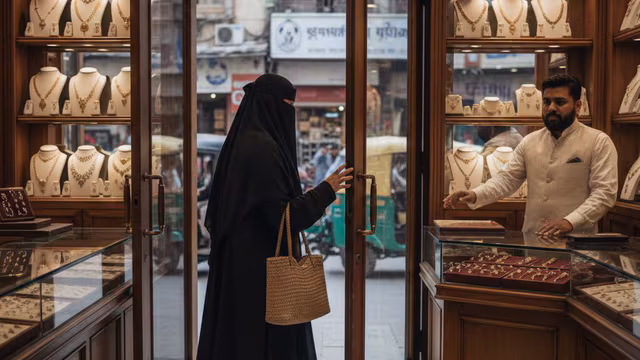 वाराणसी में हिजाब, घूंघट और मास्‍क लगाकर नहीं खरीद सकेंगे गहने, सराफा कारोबारियों का निर्णय 