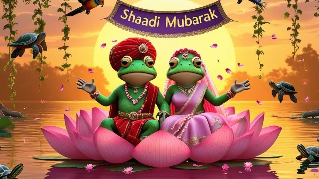 बादलों को मिला मेंढक की शादी का निमंत्रण, जाने इसके पीछे की कहानी