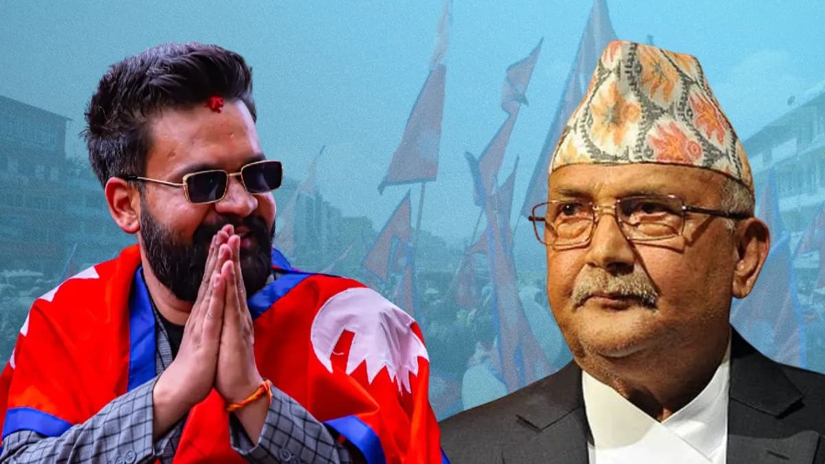 नेपाल के चुनावी नतीजों ने केपी ओली की बढ़ाई बीपी,  बालेन शाह ने मारी बाजी 