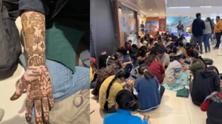 काशी तमिल संगममः मेहंदी प्रतियोगिता ने कला, संस्कृति और परंपरा का प्रस्तुत किया अद्भुत संगम 