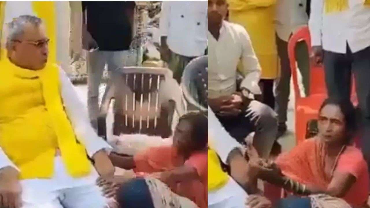 ओपी राजभर के सामने रोती-बिलखती रहीं महिलाएं, कुछ कहने के बजाय मंत्री ने साधी चुप्पी 