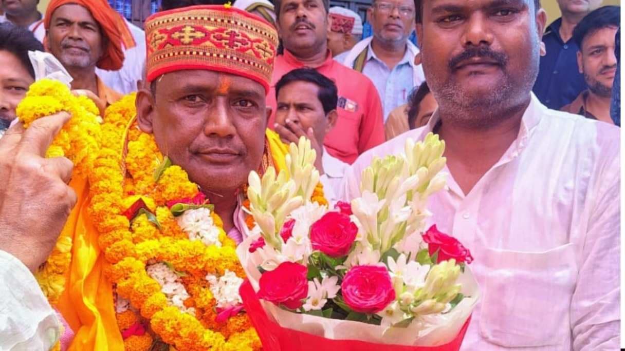नवनियुक्त भाजपा जिलाध्यक्ष राम सकल पटेल का स्वागत, कहा 2027 के लिए जुट जाएं