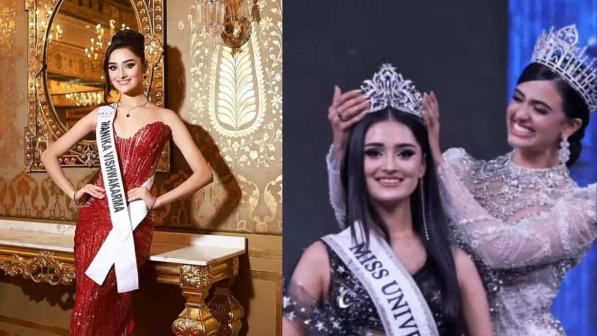 मनिका विश्वकर्मा ने जीता Miss Universe India 2025 का खिताब...