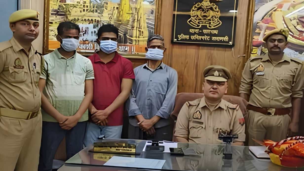 वाराणसी में जहर खिलाकर बहू की हत्या करने के आरोपित ससुर, पति और देवर गिरफ्तार...