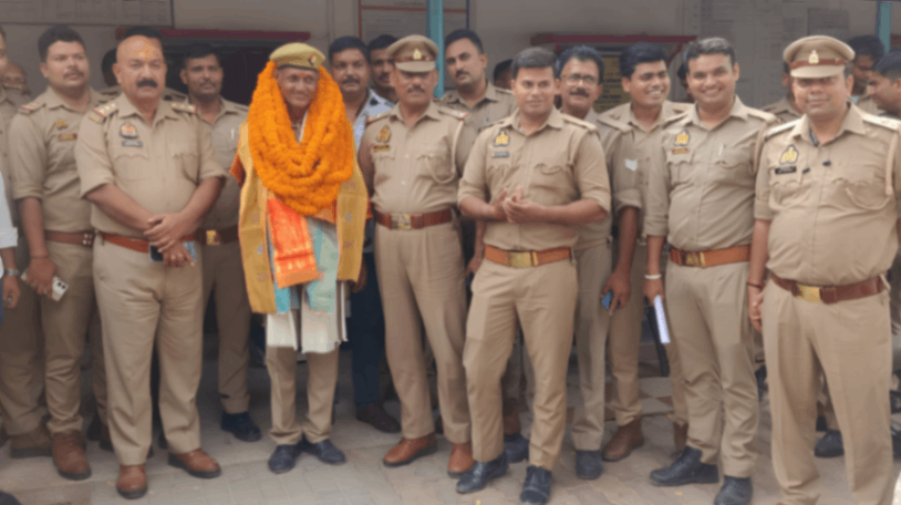 38 साल की सेवा के बाद होमगार्ड शिव गोपाल पाठक सेवानिवृत्त, सिगरा पुलिस ने भावभीनी विदाई दी...