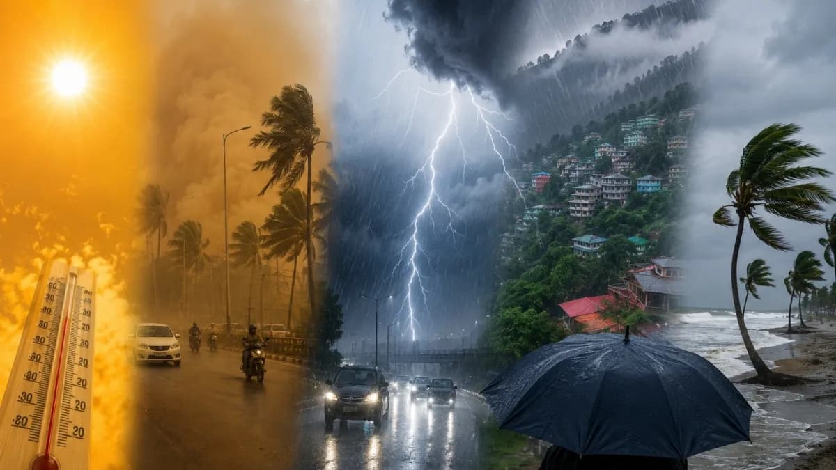 यूपी में बदलेगा मौसम का मिजाज, आंधी-बारिश का येलो अलर्ट जारी