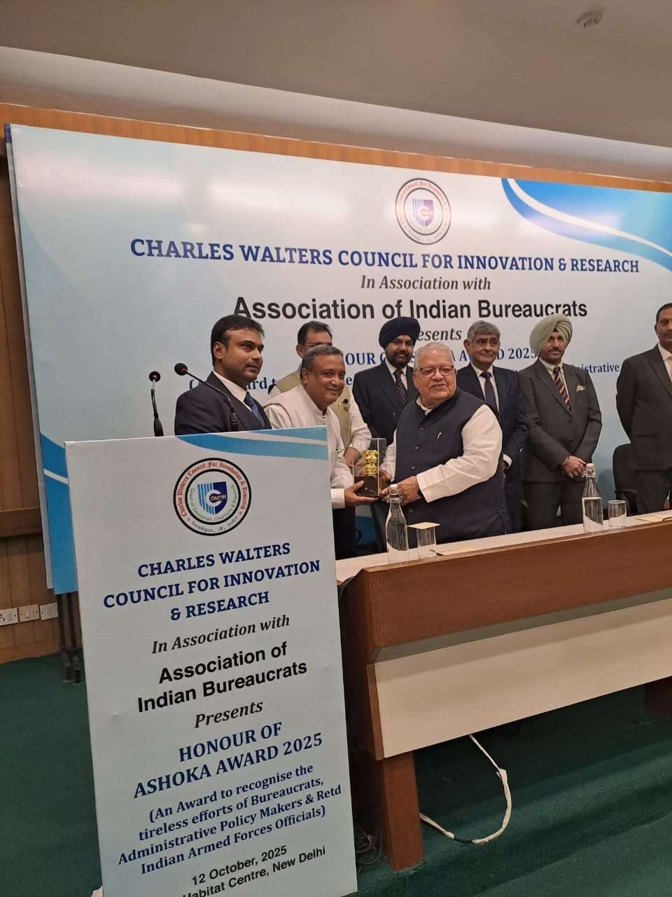 वाराणसी के वैज्ञानिक अनुराग चौरसिया हुए "Honour of Ashoka Award 2025" से सम्मानित