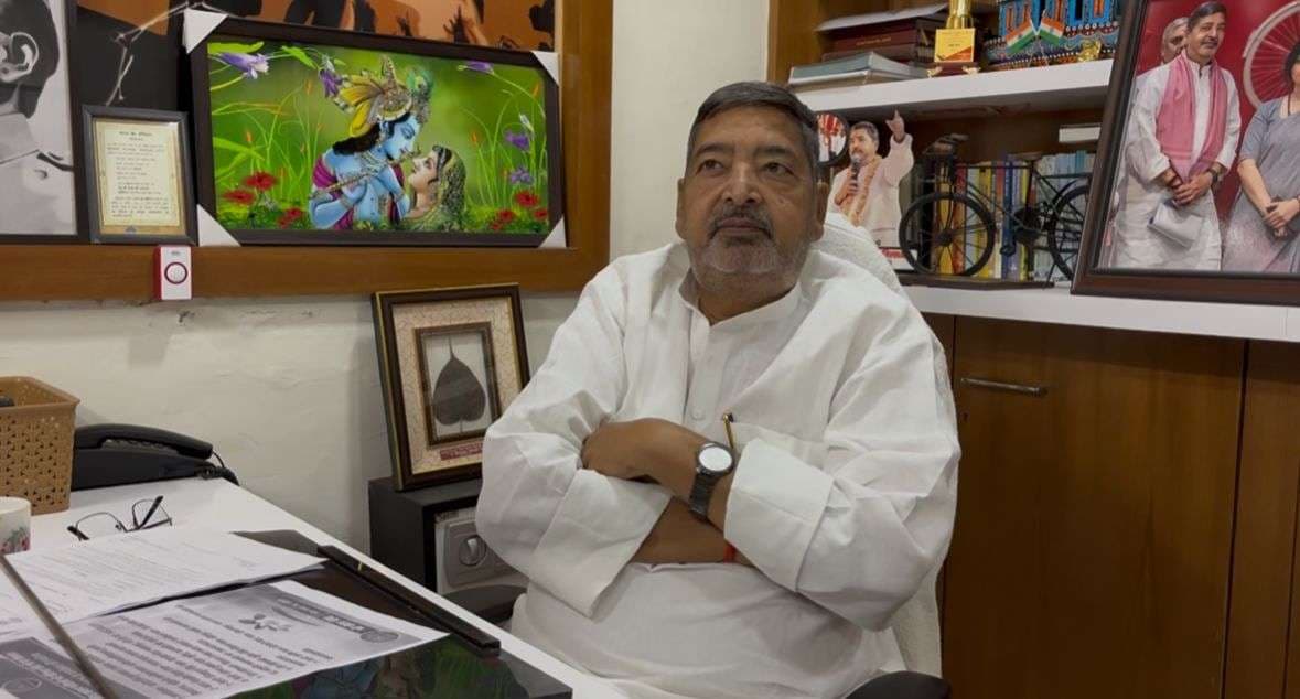 दालमंडी चौड़ीकरण पर सांसद वीरेंद्र सिंह ने उठाए सवाल, सरकार पर लगाए गंभीर आरोप