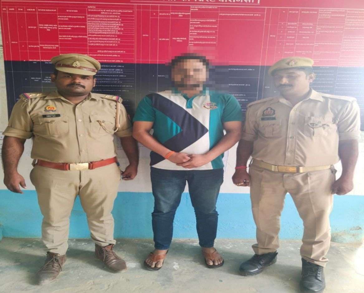 जंसा के मनीष सिंह का भाई मुंबई से गिरफ्तार, डाक्टर से एक करोड़ रंगदारी मांगने का है आरोप