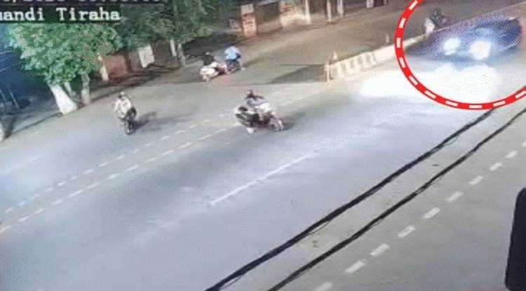 तेज रफ्तार का कहर – सिगरा में स्कूटी सवार युवती को कार ने चार फीट उछाला, हालत गंभीर