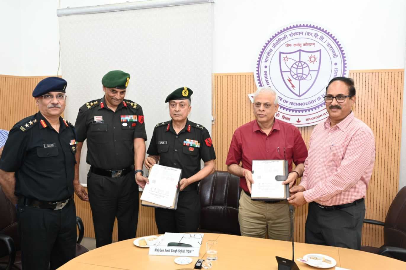 आईआईटी, बीएचयू और 39 गोरखा ट्रेनिंग सेंटर के बीच एमओयू, अकादमिक-रक्षा सहयोग को करेंगे सुदृढ़