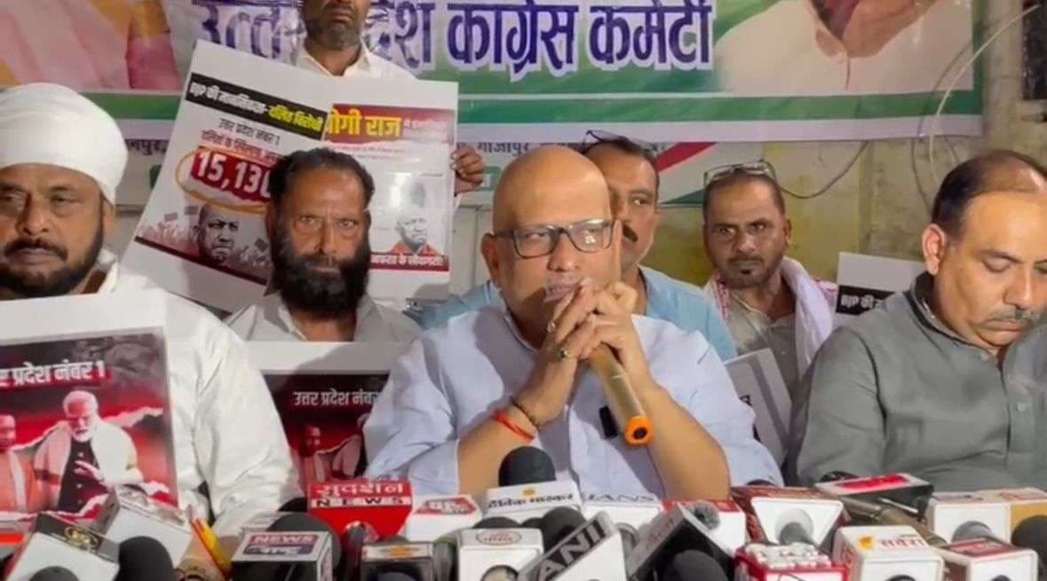 अजय राय ने एनडीए सरकार को घेरा, कानून व्यवस्था पर उठाये सवाल 