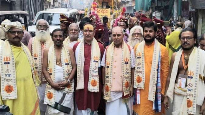 श्रीकाशी विश्वनाथ धाम में राम दरबार स्थापित, नौ दिवसीय रामायण महायज्ञ शुरू 