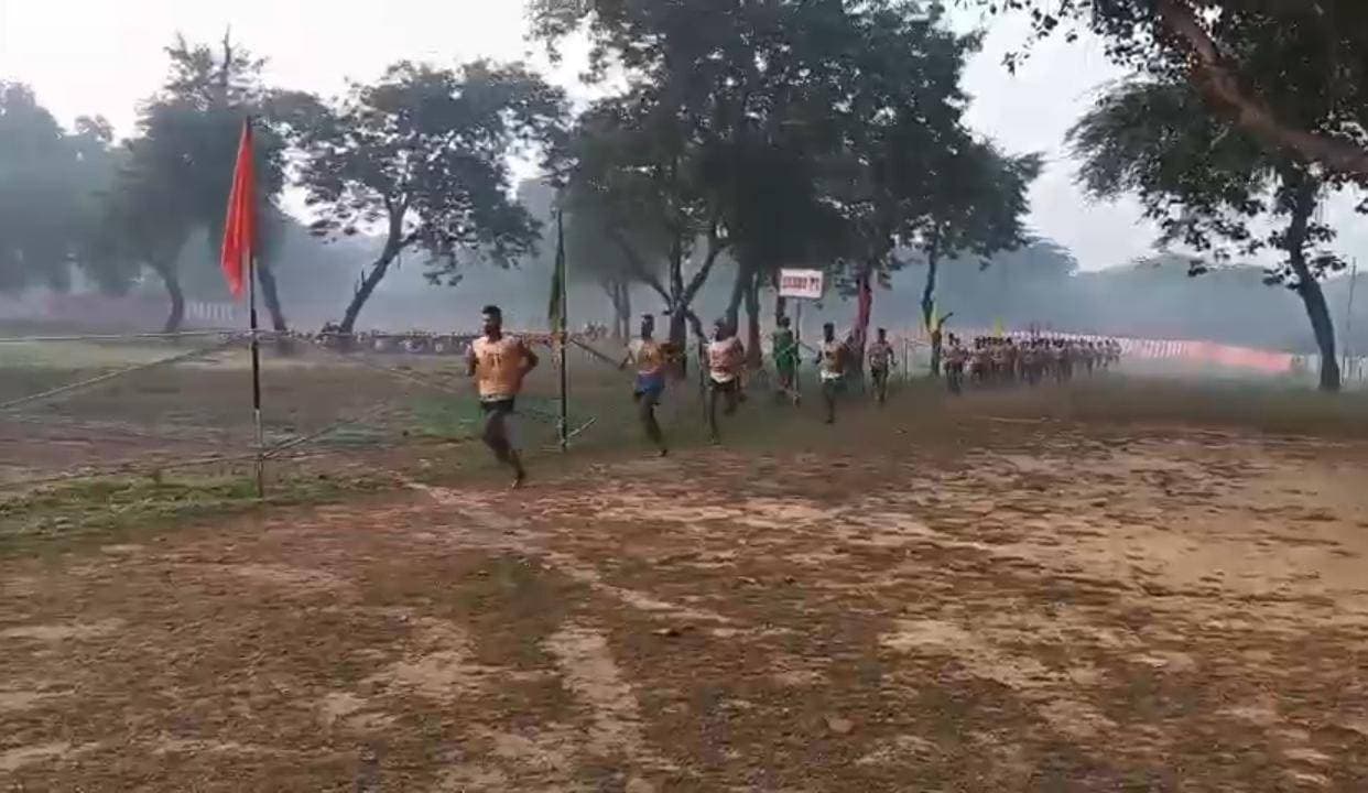 अग्निवीर भर्ती रैली : गाज़ीपुर के  674 युवाओं ने दौड़ में मारी बाज़ी 