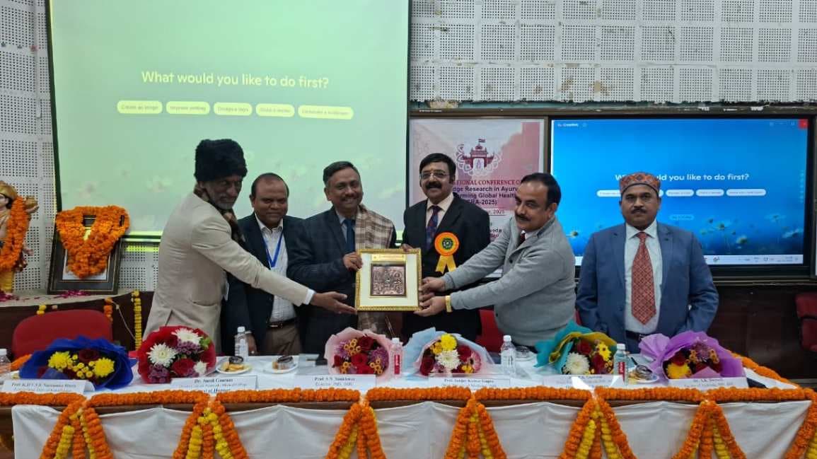 ICCRA 2025 - आयुर्वेद एवं आधुनिक चिकित्सा के बीच सशक्त साक्ष्य आधारित सहयोग की आवश्यकता