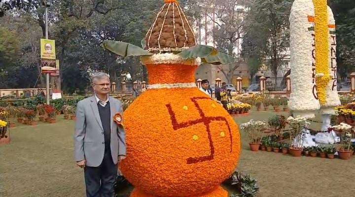 बीएचयू की पुष्‍प प्रदर्शनी में अध्‍यात्‍म और विज्ञान का दिखा मेल, पीएम ने महामना को किया याद