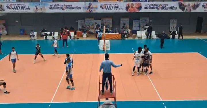 72वीं सीनियर नेशनल वॉलीबॉल चैंपियनशिप -यूपी का दबदबा बरकरार, जीत की हैट्रिक 