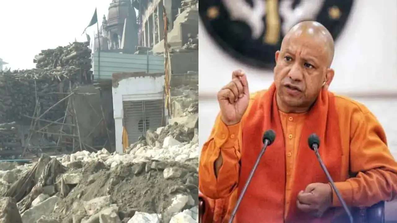 काशी को बदनाम करने की विपक्ष रच रहा साजिश, मणिकार्णिका घाट विवाद पर बोले सीएम