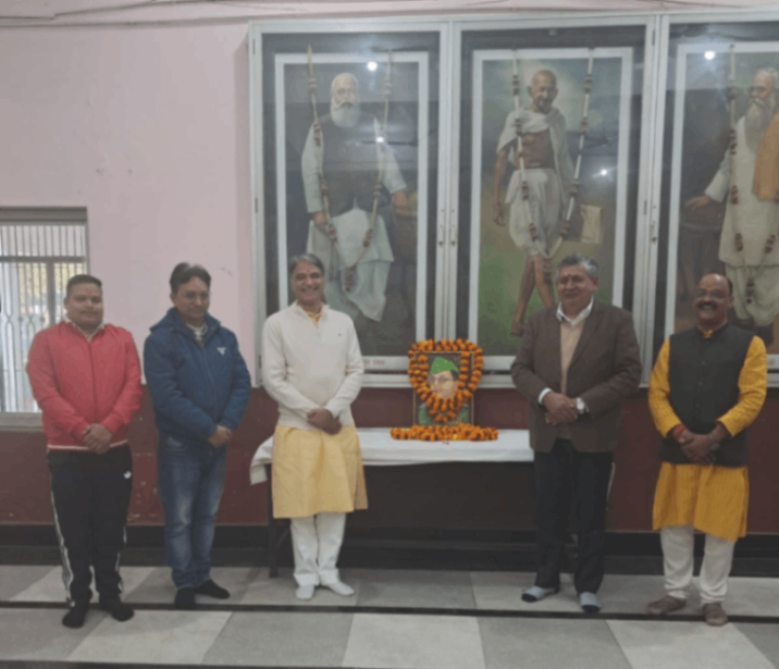 नेताजी के समर्पण व त्याग से हमें सीख लेने की आवश्यकता : प्रो. आनन्द कुमार त्यागी 