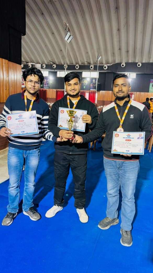 काशी विद्यापीठ को काशी सांसद ज्ञान प्रतियोगिता में तृतीय स्थान