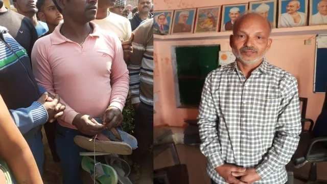 वाराणसी में प्रि‍ंसिपल पर छात्राओं संग छेड़खानी का आरोप, गुस्‍साए ग्रामीणों का प्रदर्शन