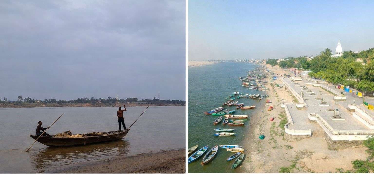 गढ़वा घाट पुनर्निर्माण को एनजीटी से राहत, विशेषज्ञ समिति ने कहा—गंगा प्रवाह पर नहीं पड़ेगा असर