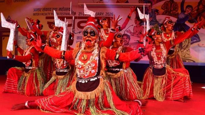 BHU स्‍पंदन में दृश्य कला संकायको चैंपियन का खिताब, खूब बटोरी तालियां
