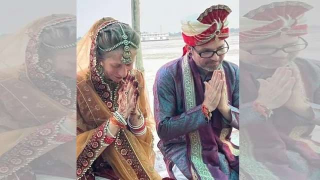 भारतीय संस्‍कृति से आकर्षित होकर काशी में विदेशी जोड़े ने रचाई शादी, कहा- सपना हुआ पूरा