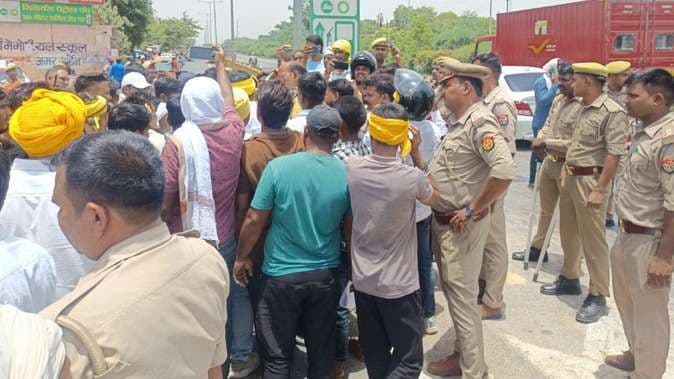 पुलिस हिरासत में दुर्व्‍यवहार का आरोप, सुभासपा नेता की हालत बिगड़ी, थाना प्रभारी निलंबित