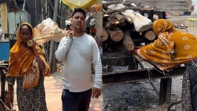 वाराणसी में बेटी ने निभाया बेटे का फर्ज, पिता को दी मुखाग्नि