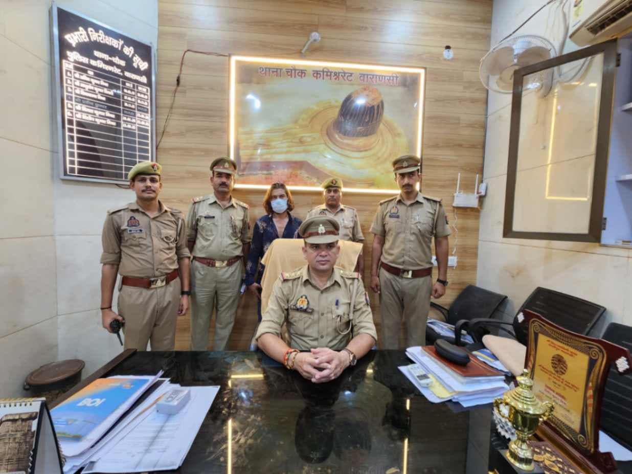 वाराणसी चौक पुलिस ने नाजायज तलवार के साथ युवक को किया गिरफ्तार, घटना में प्रयुक्त हथियार बरामद...