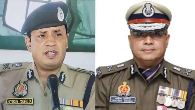 वाराणसी जोन के एडीजी पीयूष मोर्ड‍िया का प्रयागराज स्‍थानांतरण, नवीन अरोड़ा को म‍िली तैनाती...