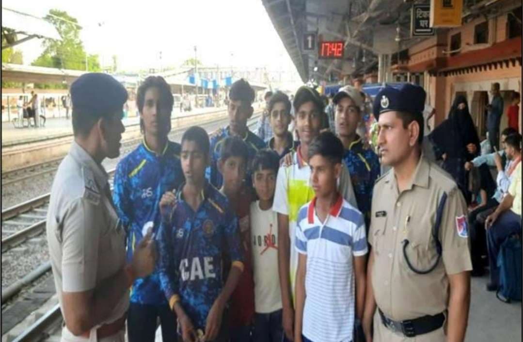 मानव तस्करी  के खिलाफ बड़ी कार्रवाई ,छह बच्चो को कराया मुक्त