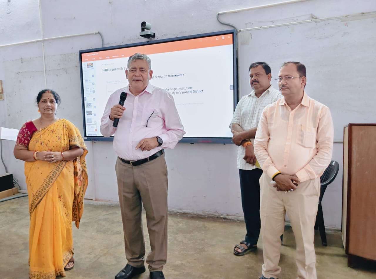 विश्वसनीयता व वस्तुष्ठिता पर निर्भर करती है शोध की गुणवत्ता : प्रो. आनन्द कुमार त्यागी 